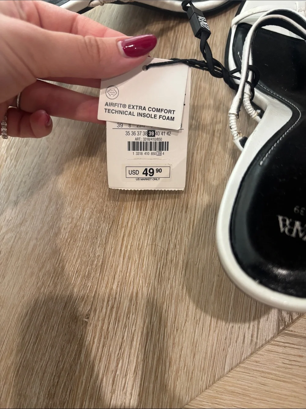 Zara elegant white